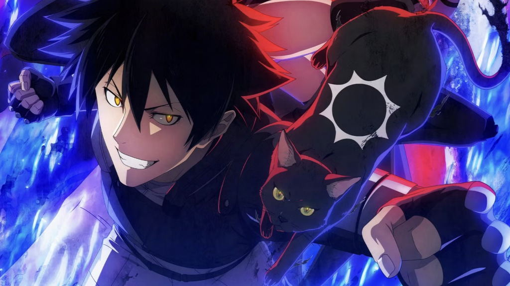 This is the anime adaptation of the manga Black Torch by Tsuyoshi Takaki.