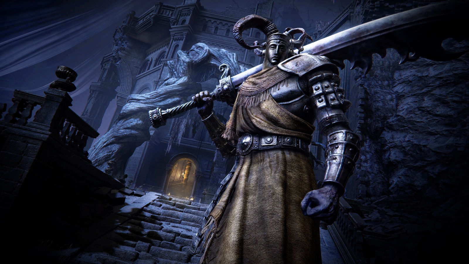 elden ring horned warrior