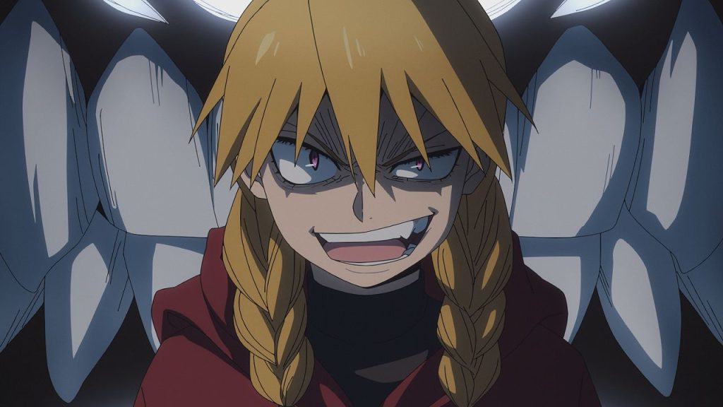 Gabby with his daemon Gabriel from Daemons of the Shadow Realm Episode 17.