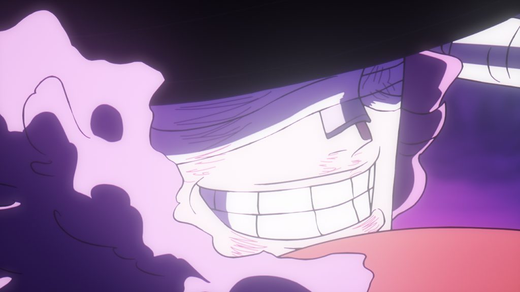 Loki using his ragnir ability in One Piece Episode 1172. 