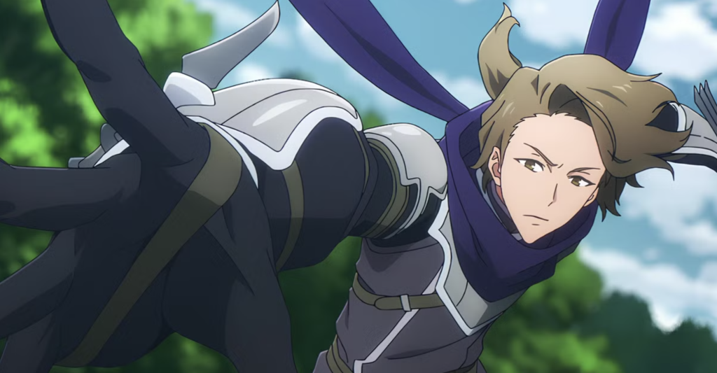 Lee Eunseok from the anime Solo Leveling is shown wielding dual claws during a raid.