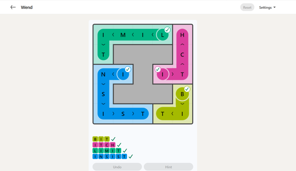 A screenshot of today's LinkedIn Games.