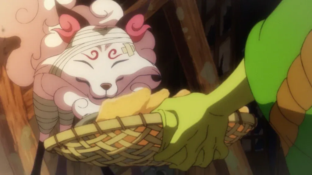 a still from the one piece anime series