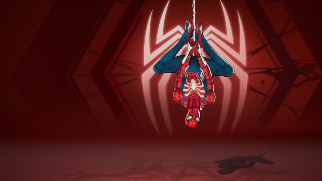 Marvel Rivals in-game screenshot showcasing the Marvel's Spider-Man 2 skin.