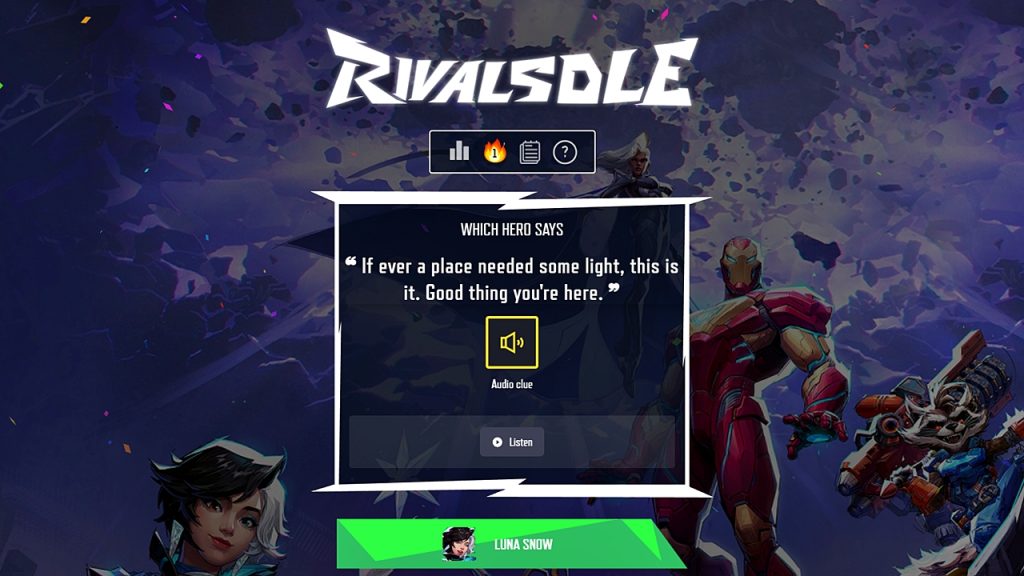 A screenshot of the Rivalsdle Quote answer for August 4, 2026.