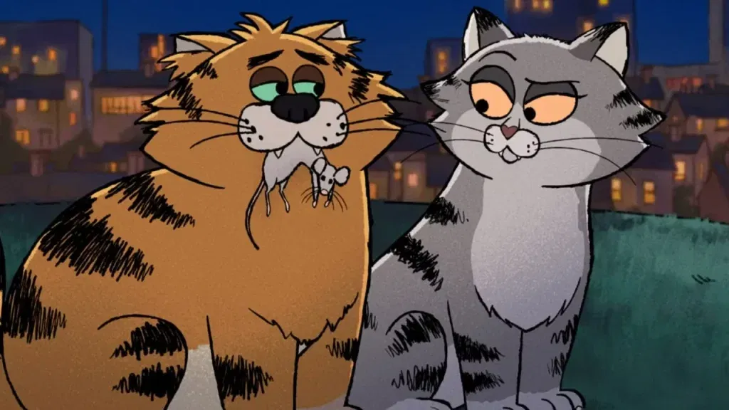 A still from Alley Cats