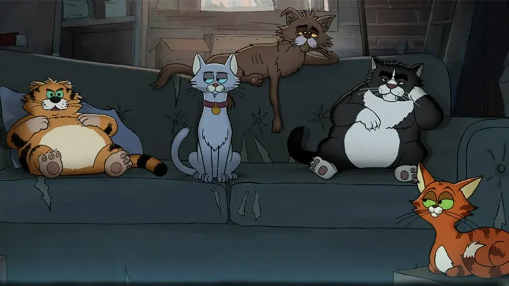 A still from Alley Cats