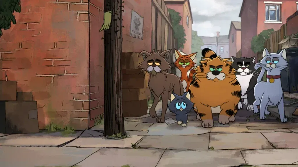 A still from Alley Cats