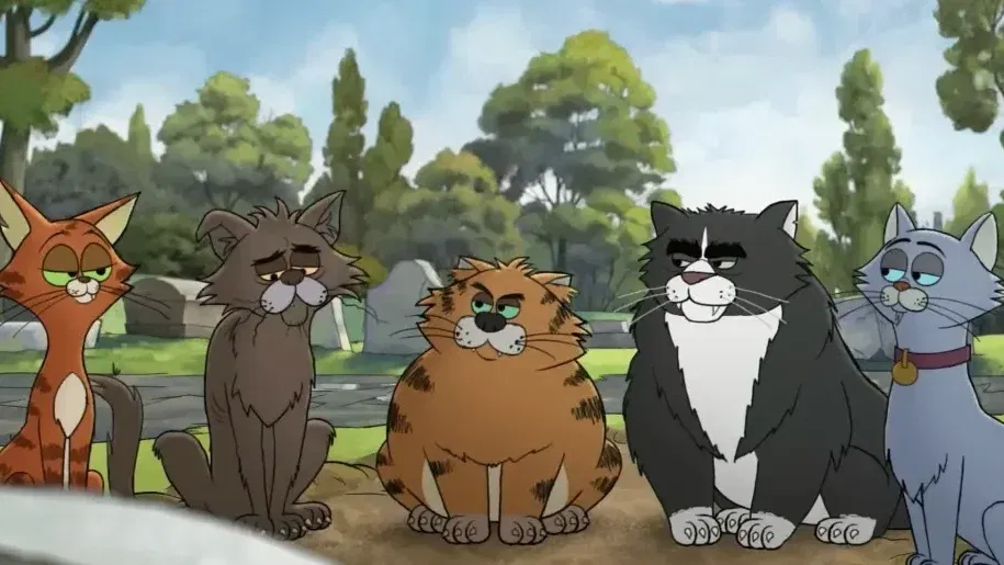 A still from Alley Cats