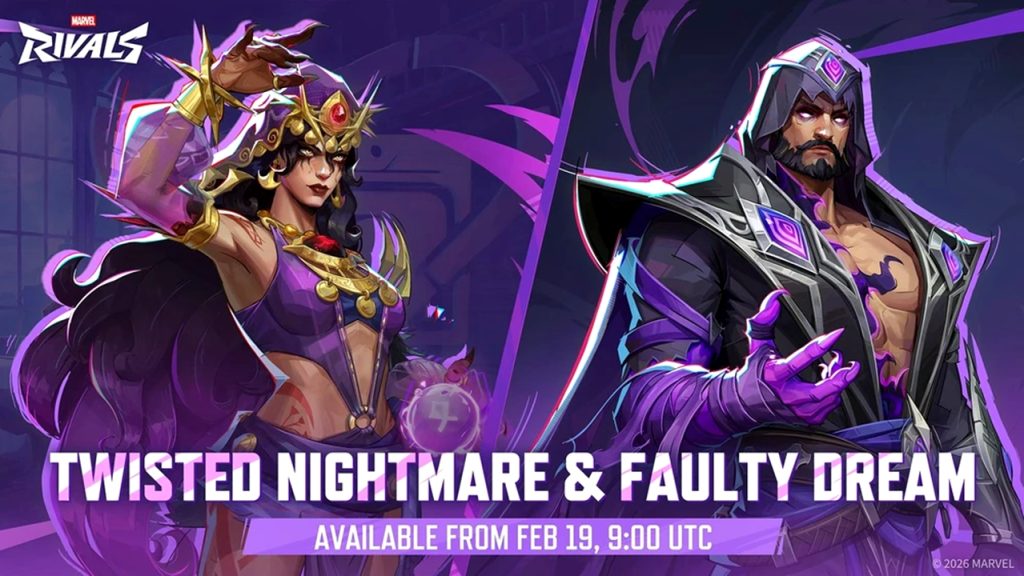 Marvel Rivals Twisted Nightmare Event Pass promotional artwork.