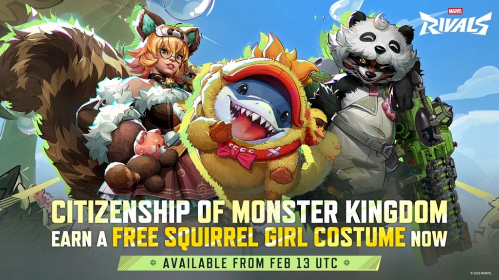 Citizenship of Monster Kingdom Event Pass artwork in Marvel Rivals.