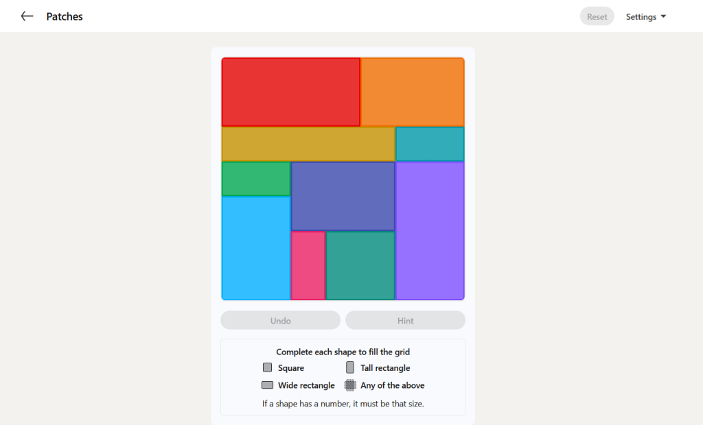 A screenshot of today's LinkedIn Games.