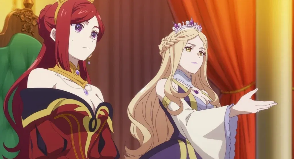 a still from the isekai anime The Most Heretical Last Boss Queen