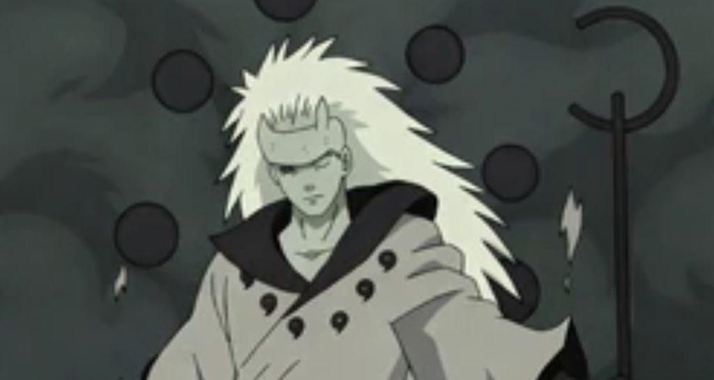 Madara Uchiha in his Ten-Tails Jinchuriki form, also known as the Six Paths form.