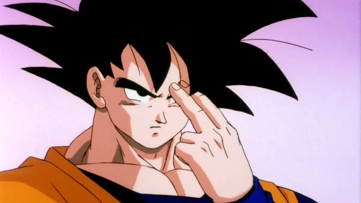 Một cảnh trích từ anime Dragon Ball Z.
