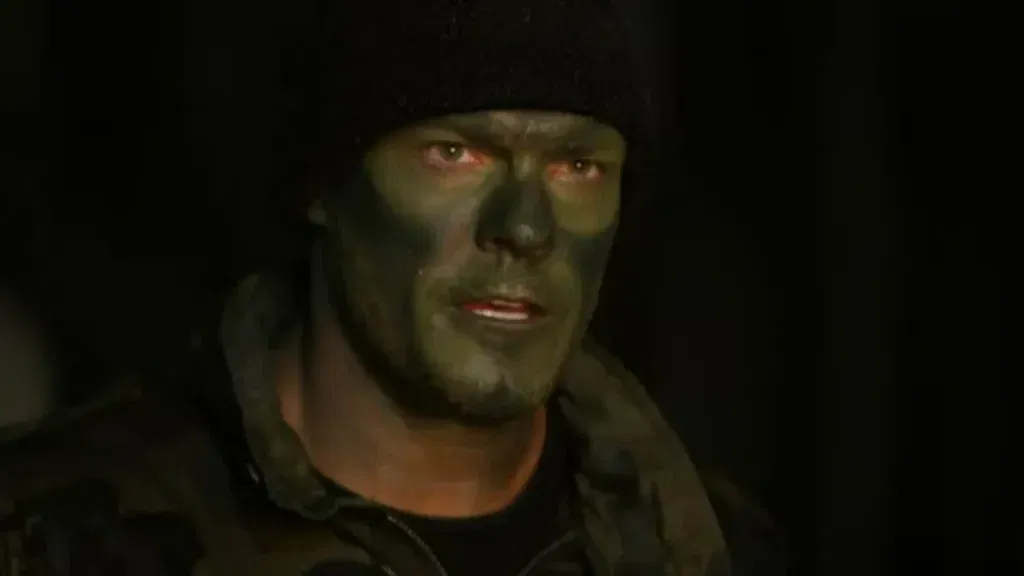 Alan Ritchson in a still from Reacher Season 1