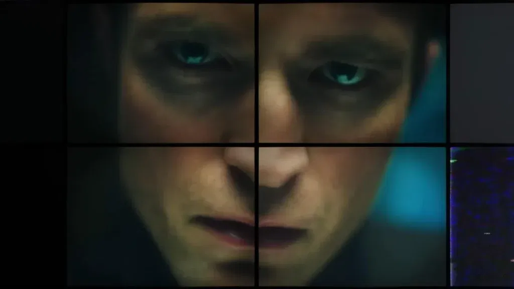 Robert Pattinson in a still from Primetime