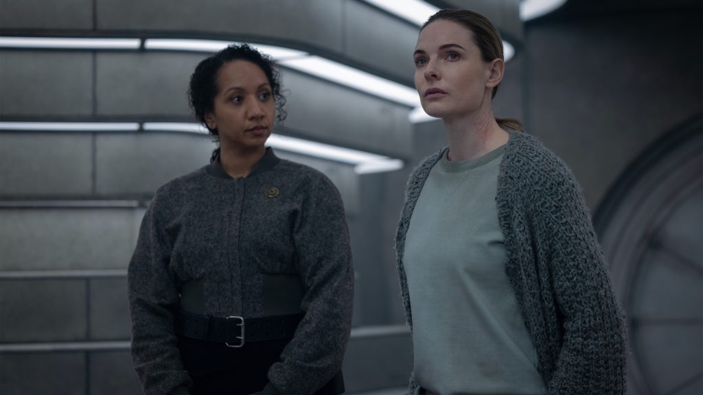 Alexandria Riley and Rebecca Ferguson