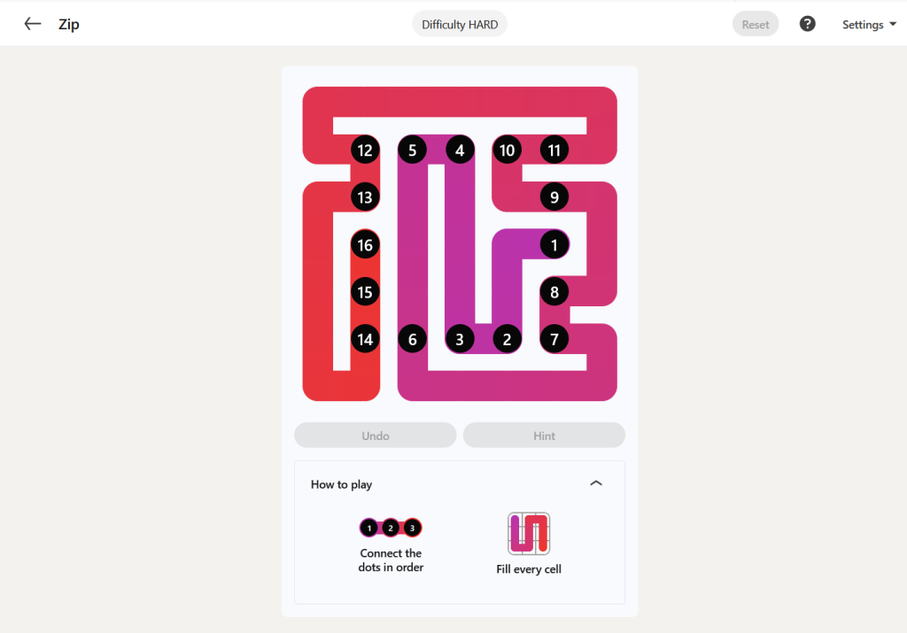 A screenshot of today's LinkedIn Games.