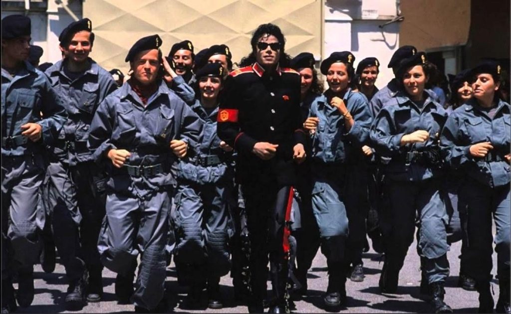 Michael Jackson in Man in the Mirror MV