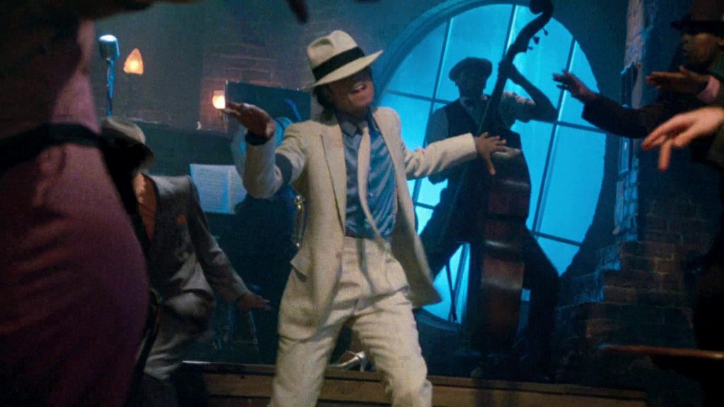 Michael Jackson in Smooth Criminal MV 