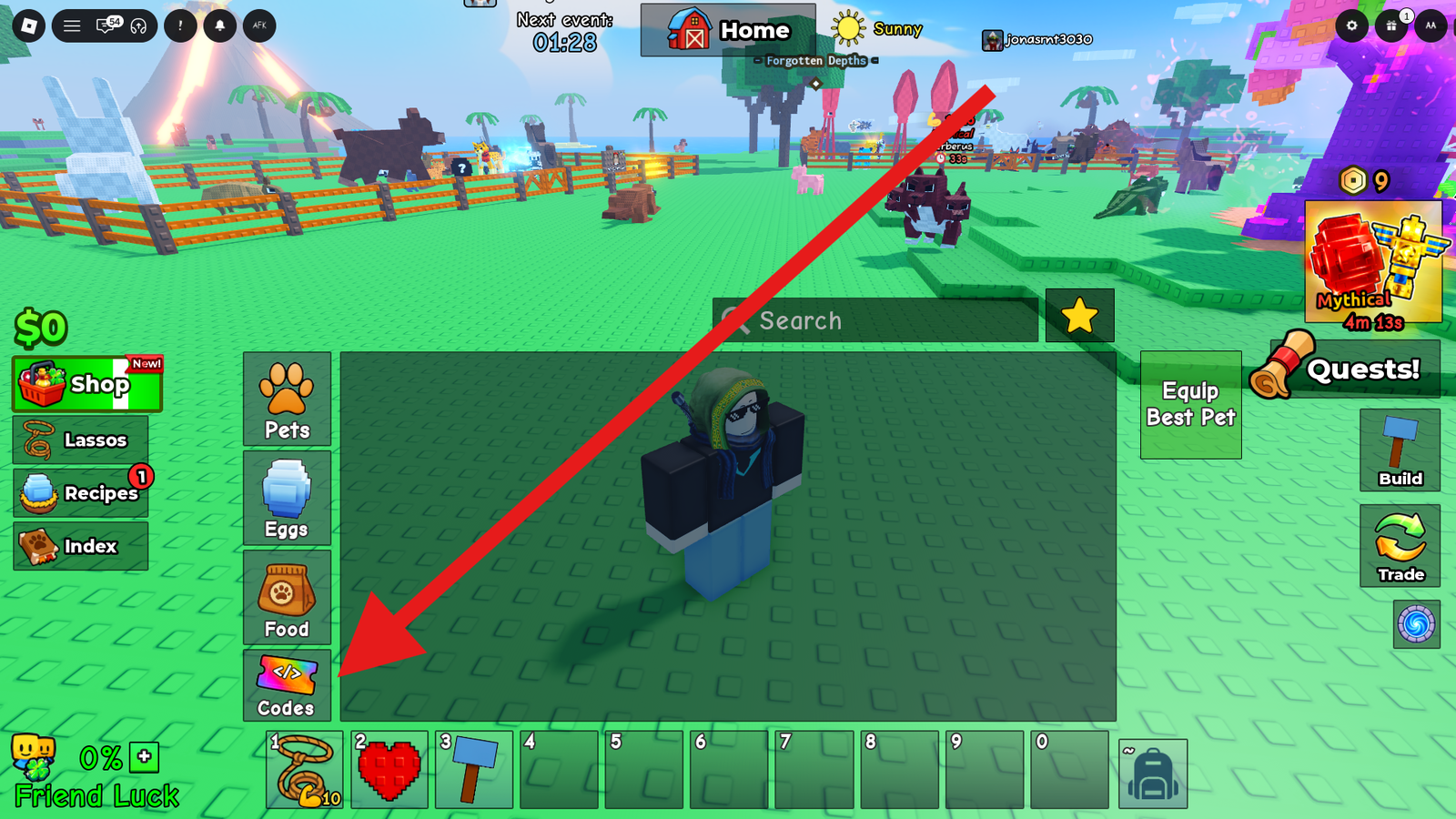 catch and tame how to redeem code