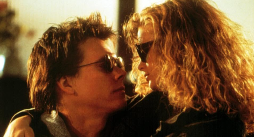 Kevin Bacon and Kyra Sedgwick in Pyrates (1991)