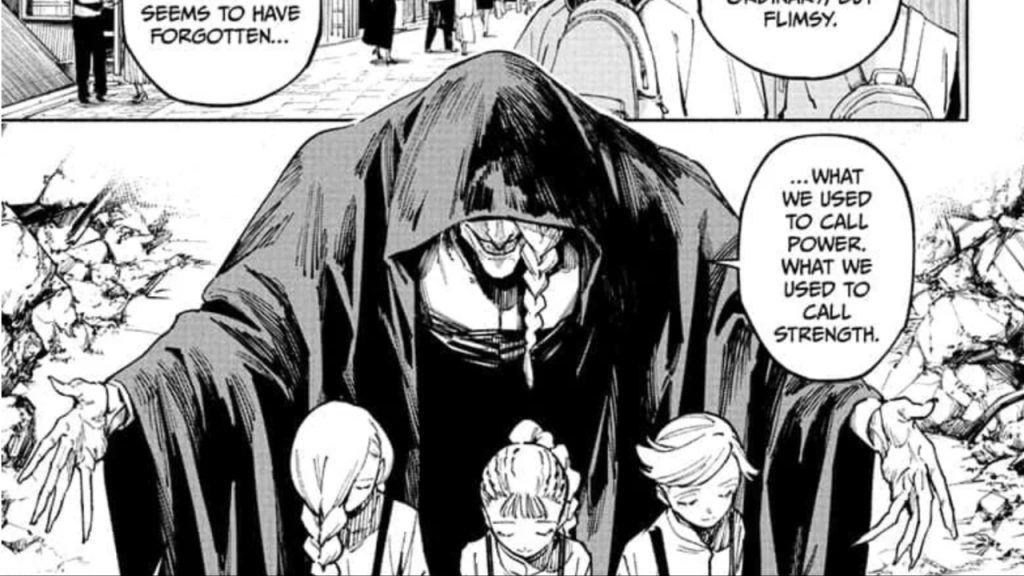 a still from the jujutsu kaisen modulo manga