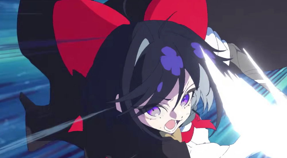 a still from the ribbon hero anime movie