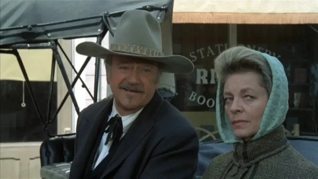 A still from The Shootist (1976)