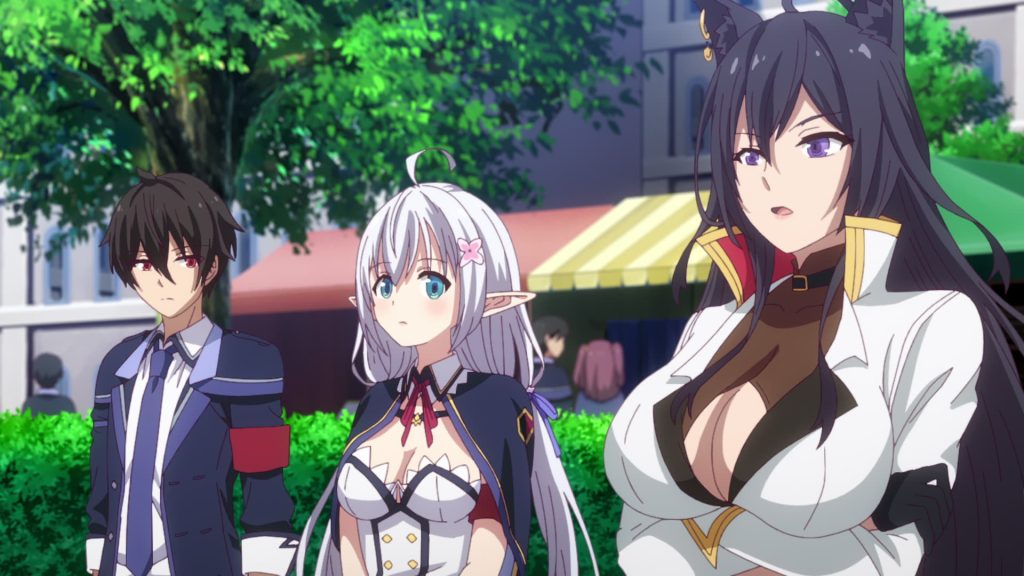 a still from the isekai anime The Greatest Demon Lord Is Reborn as a Typical Nobody