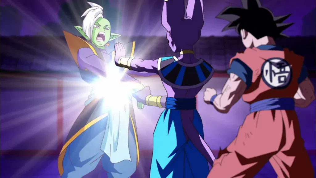 a still from the dragon ball anime