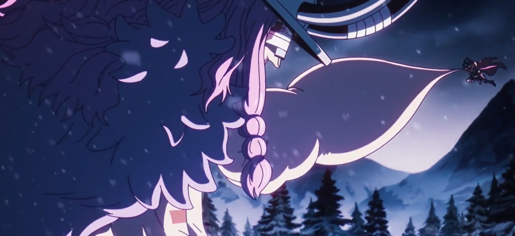 Luffy uses his power against Loki in One Piece Episode 1173. 