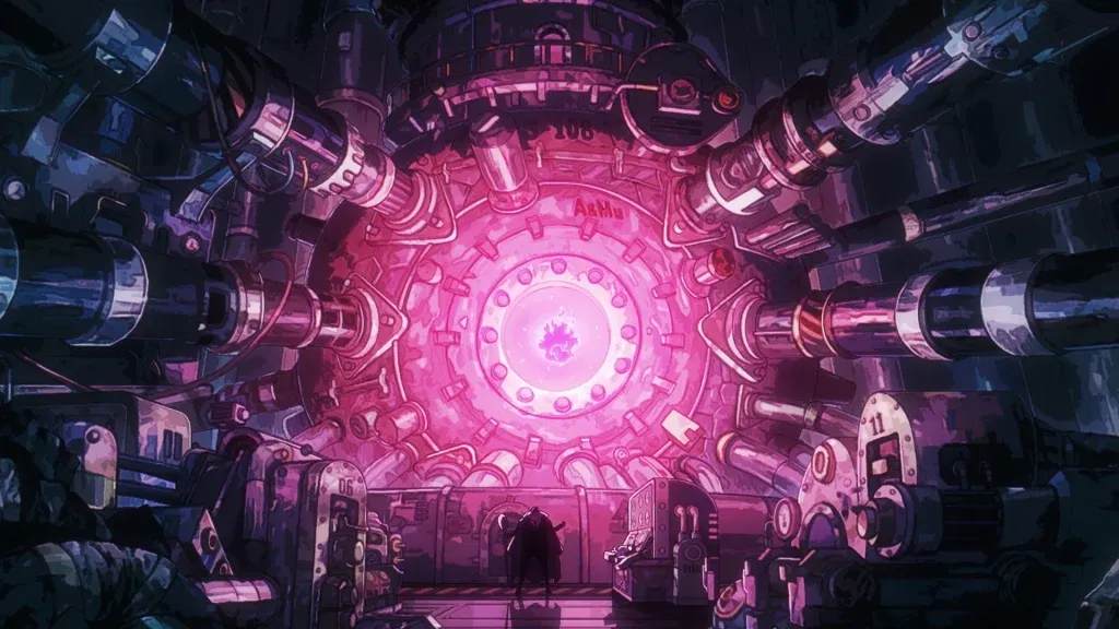 a still from the one piece anime series