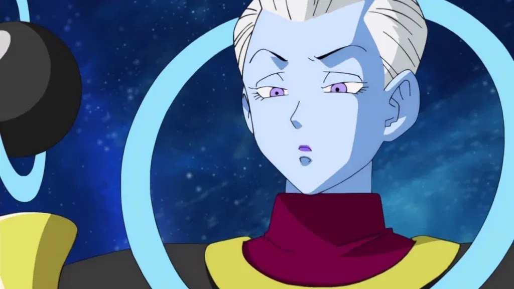 Whis frowning in dragon ball anime - 5 Strongest Anime Characters Who Can Manipulate Time, Ranked