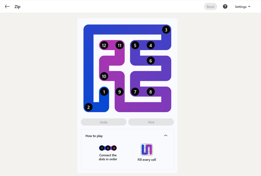 All LinkedIn Games Solutions for Today (August 12, 2026) 3 A screenshot of the daily LinkedIn Games puzzle.