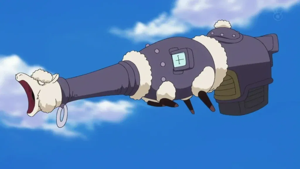 a still from the one piece anime