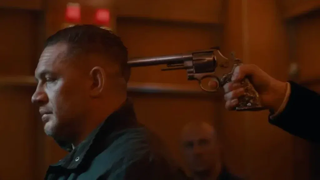 Tom Hardy as Harry Da Souza in MobLand