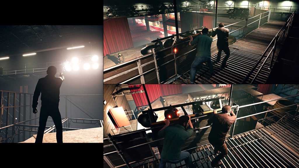 A gameplay screenshot of A Way Out showing its two protagonists in action.