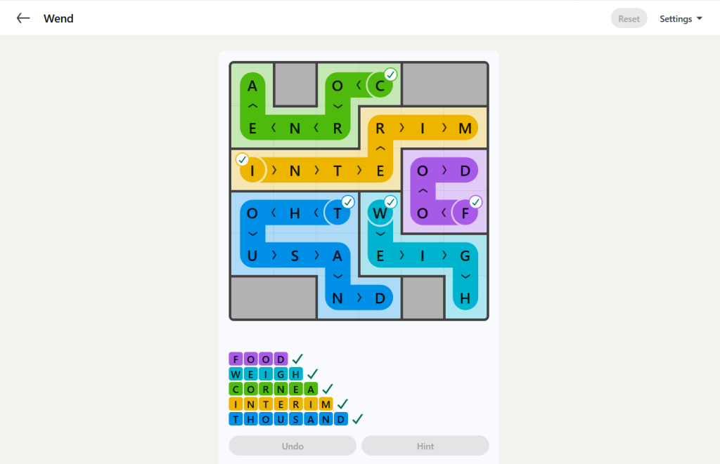 A screenshot of the daily LinkedIn Games.