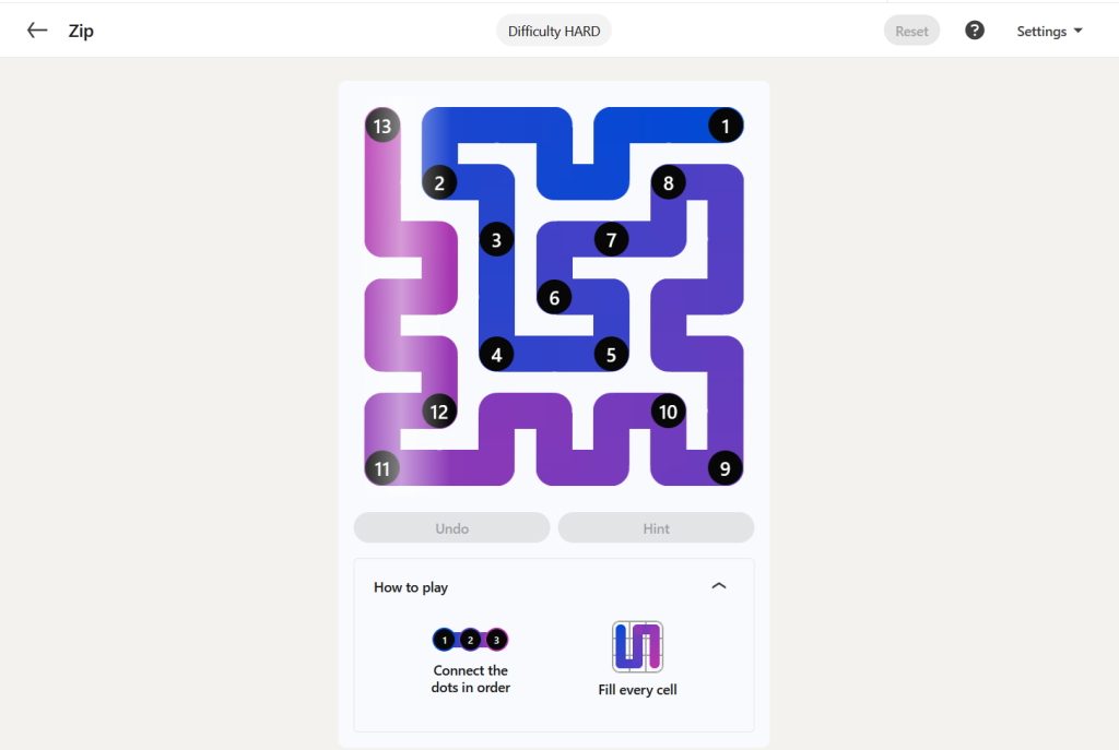 A screenshot of the daily LinkedIn Games.