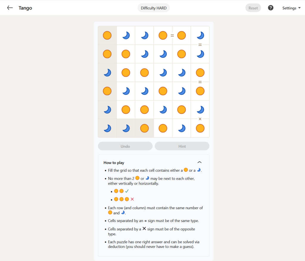 A screenshot of the daily LinkedIn Games.