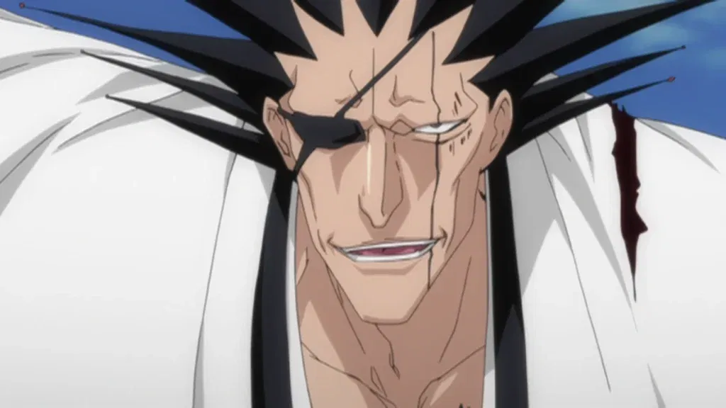 Hunter x Hunter: Every Bleach Gotei 13 Captain, Ranked by Nen Type Potential 14 kenpachi smiling
