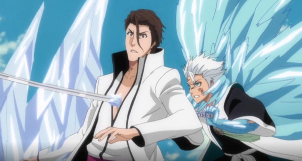 a still from the bleach anime series