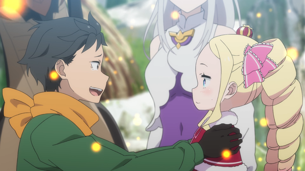 a still from the isekai anime re: zero season 4 episode 12 | Credits: White Fox