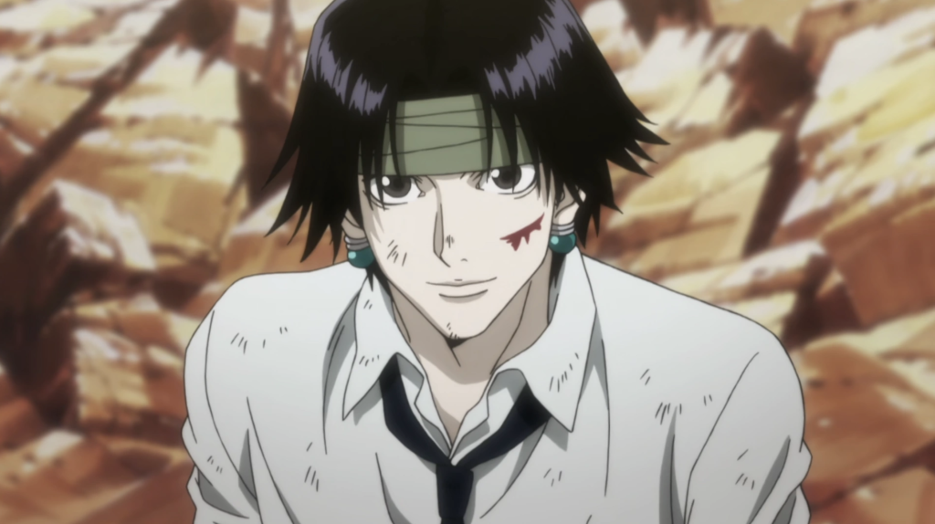 Chrollo Lucilfer is the founder and leader of the Phantom Troupe, a notorious band of thieves and class-A bountied criminals in the Hunter × Hunter series.