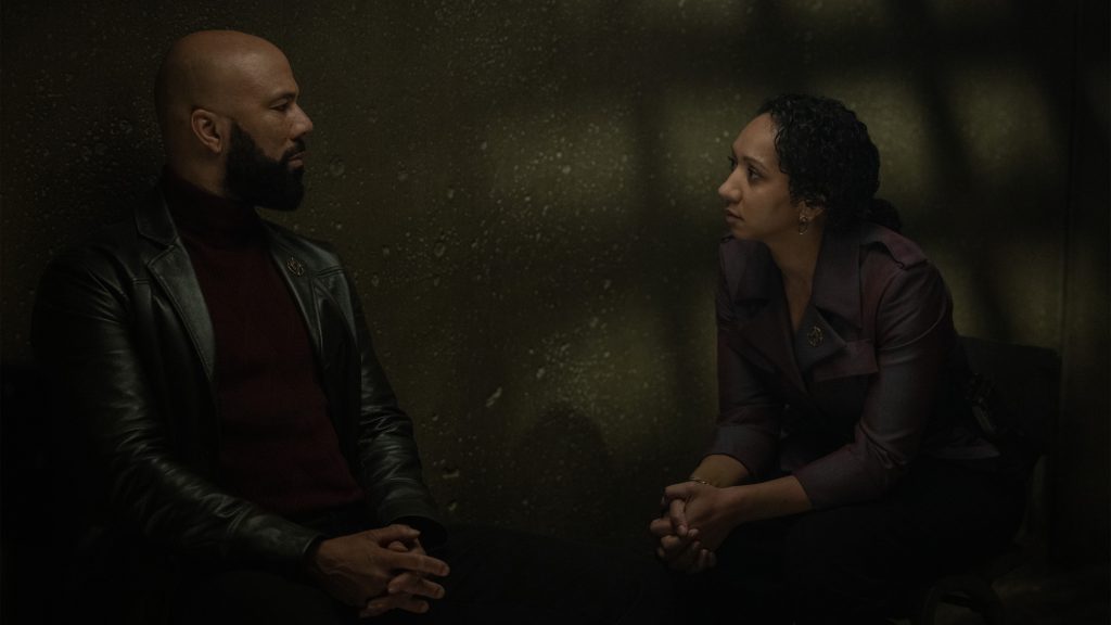 Common and Alexandria Riley in Silo