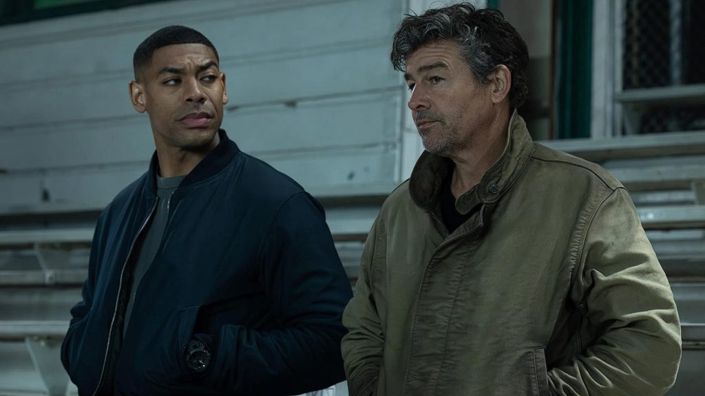 Kyle Chandler and Aaron Pierre in Lanterns