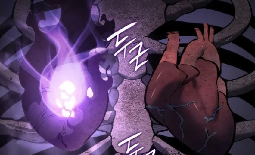 The Black Heart as seen in the manhwa solo leveling