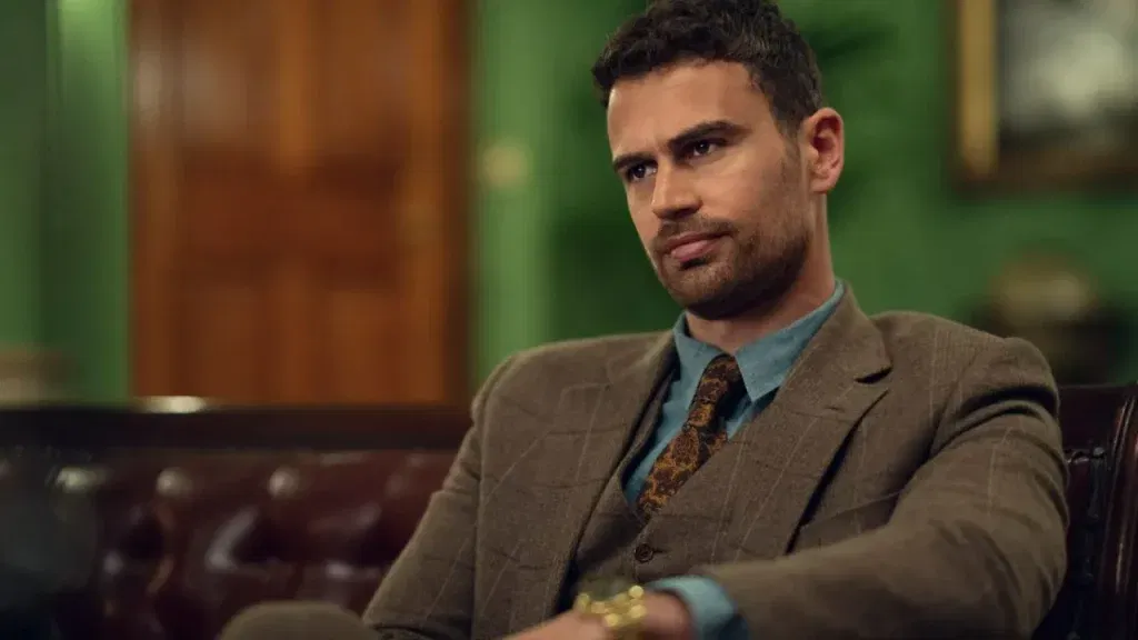 Theo James in a still from The Gentlemen Season 2